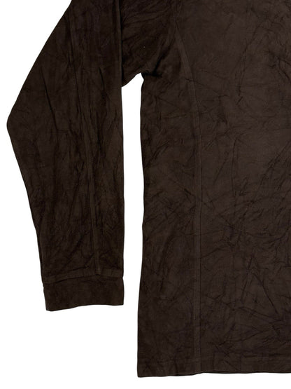 LL Bean Brown 1/4 Zip Fleece Jumper 2XL Tall