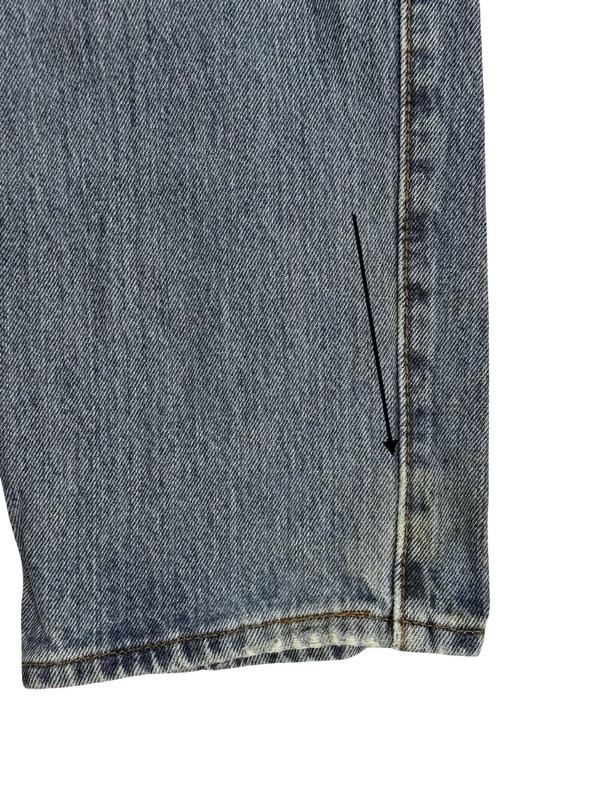 Levi's 501 Blue Straight Leg Denim Jeans 30W 34L
