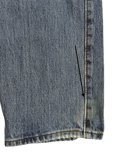 Levi's 501 Blue Straight Leg Denim Jeans 30W 34L