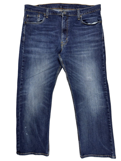 Levi's 569 Loose Straight Fit Blue Denim Jeans 38W 30L