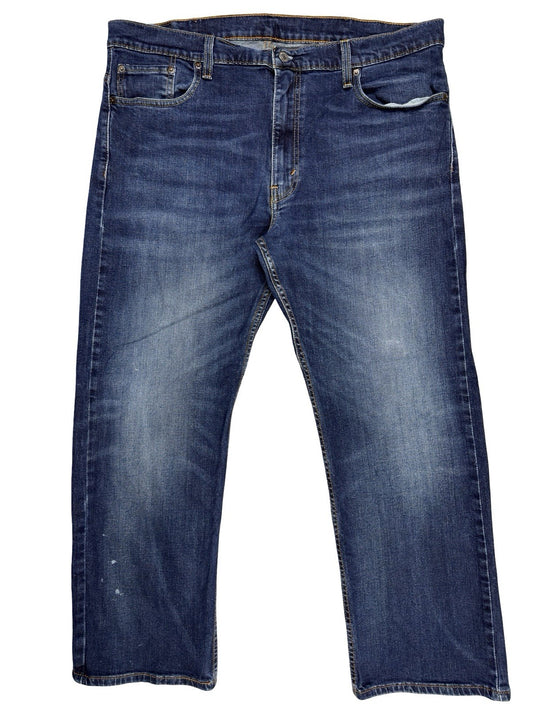 Levi's 569 Loose Straight Fit Blue Denim Jeans 38W 30L