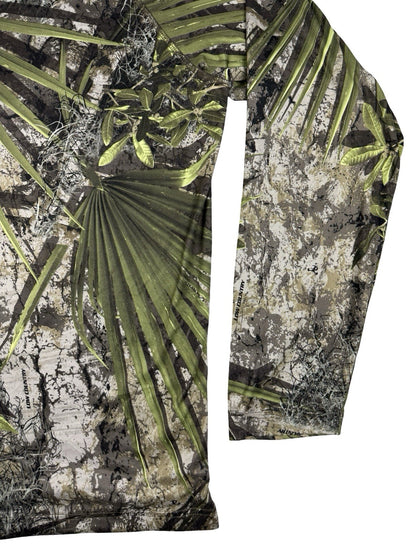 Cabela's Realtree Camo Low Country Polyester Long Sleeve Top XL