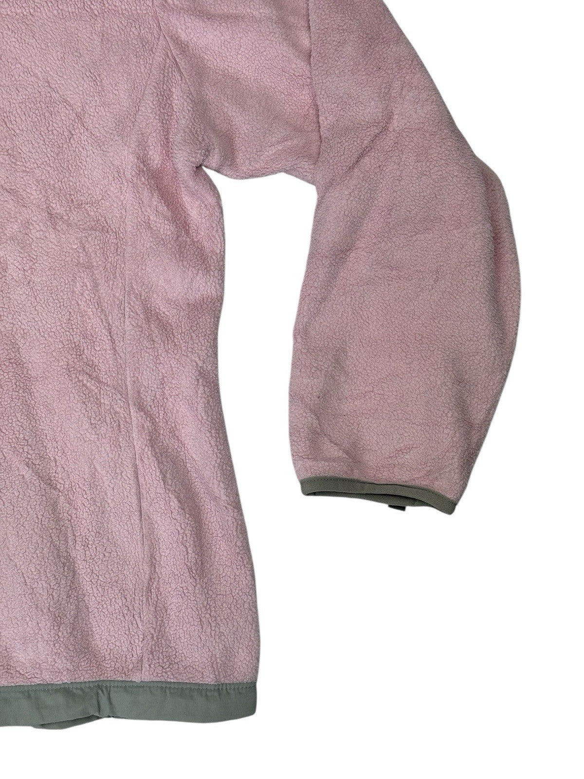 The North Face Pink Fleece Denali Zip Hiking Jacket Youth XL