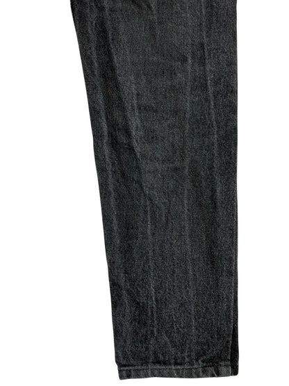 Levi's Grey Denim Tapered Jeans 28W 25L