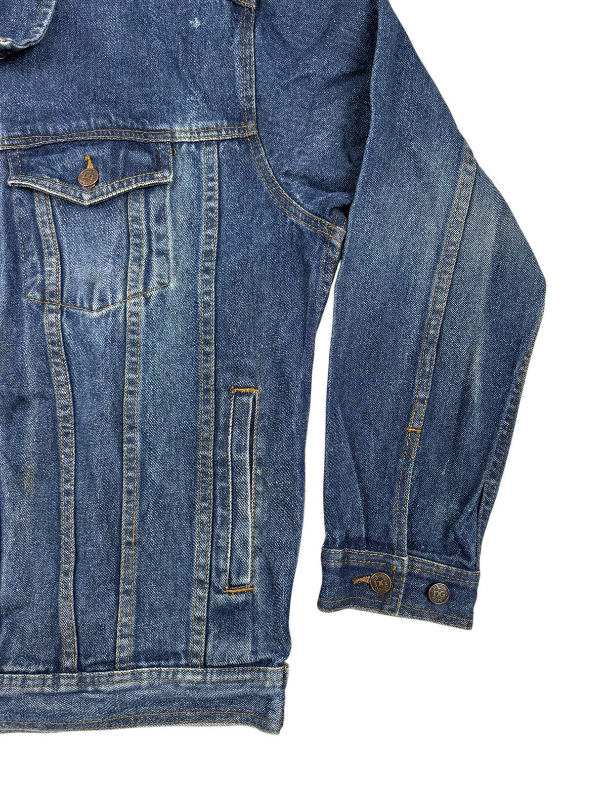 Denim Gear Retro Blue Denim Jacket Large