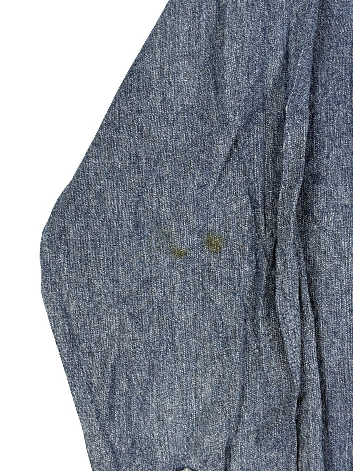 Levi's Vintage Red Tab Blue Chambray Denim Western Shirt Large