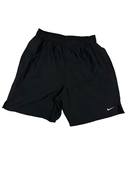 Nike Swim Black Polyester Web Lined Swim Trunk Shorts Small