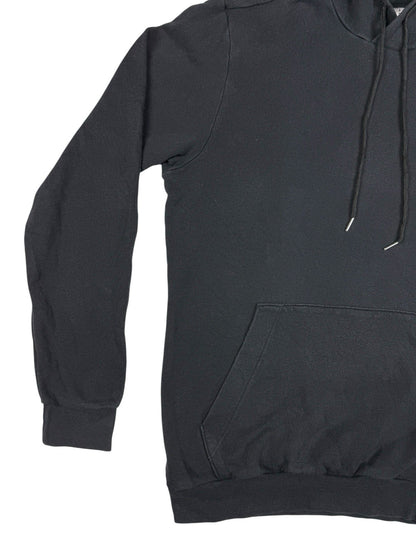 Adidas Black Embroidered Pullover Hoodie Medium