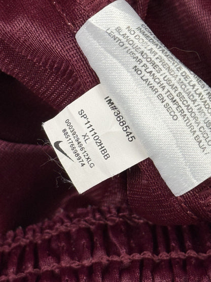 Nike Maroon Lined Mesh Basketball Sport Active Shorts XL