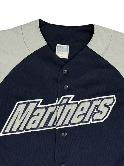 Seattle Mariners Retro Blue Jersey Top XL