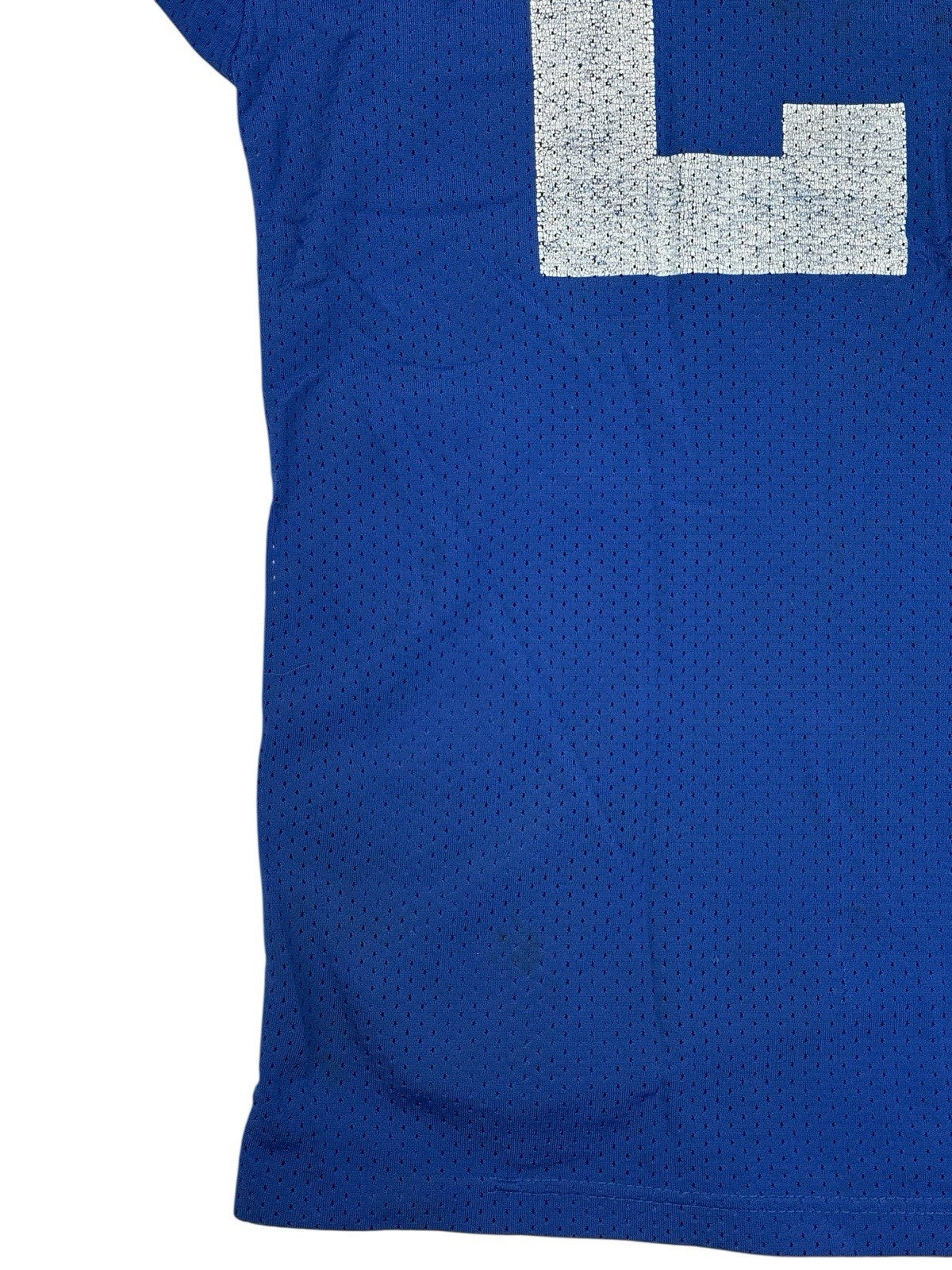 Russell Athletic Blue Mesh American Football Training Top Large
