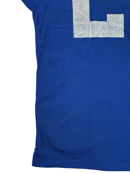 Russell Athletic Blue Mesh American Football Training Top Large