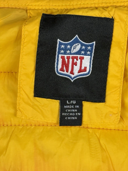 NFL Kansas City Chiefs Red Puffer Gilet Vest Bodywarmer Large