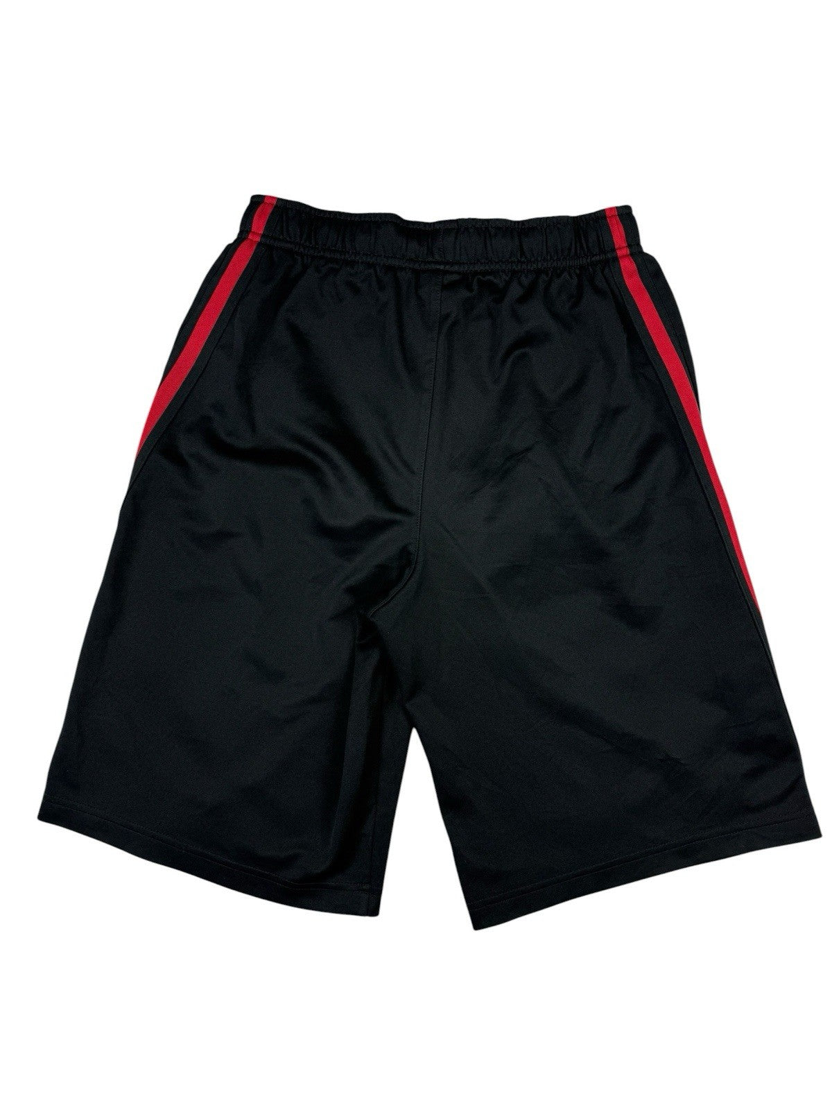 Nike Black Red Polyester Sport Shorts Large