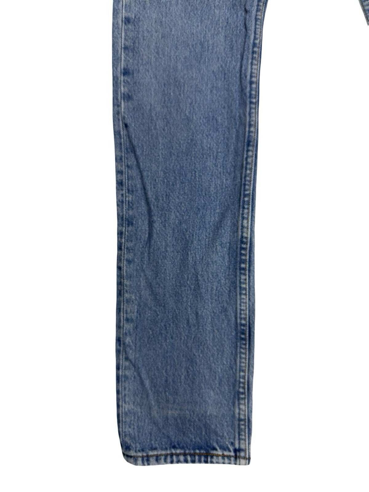 Levi's 501 Vintage Blue Straight Fit Women's Denim Jeans 25W 34L Made In USA