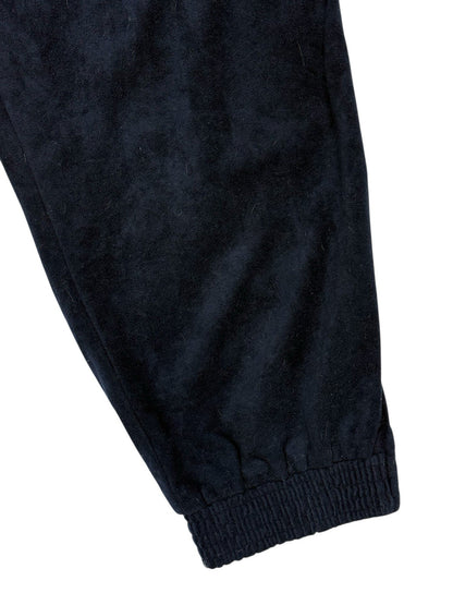 Puma Vintage Blue Velour Tracksuit Bottoms Medium