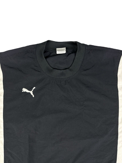 Puma Retro Black Japanese Line Track Top Large