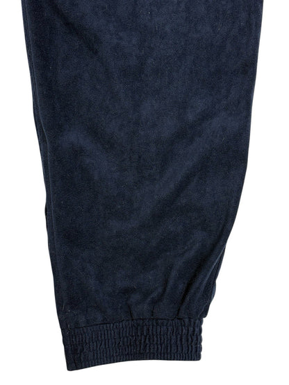 Puma Vintage Blue Velour Tracksuit Bottoms Medium