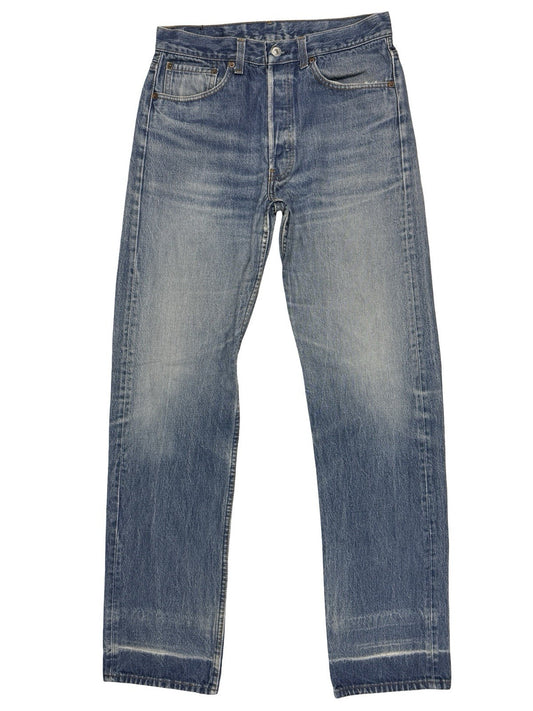 Levi's Blue Vintage 90's Straight Leg Denim Jeans 32W 34L Made in USA
