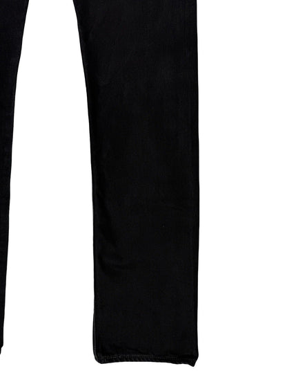 Levi's 501 Black Straight Leg Denim Jeans 32W 34L