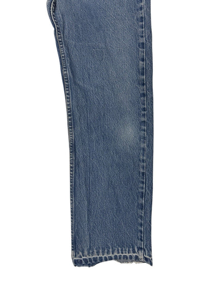 Levi's 501 Vintage 90's Blue Denim Straight Leg Jeans 30W 27L Made in USA
