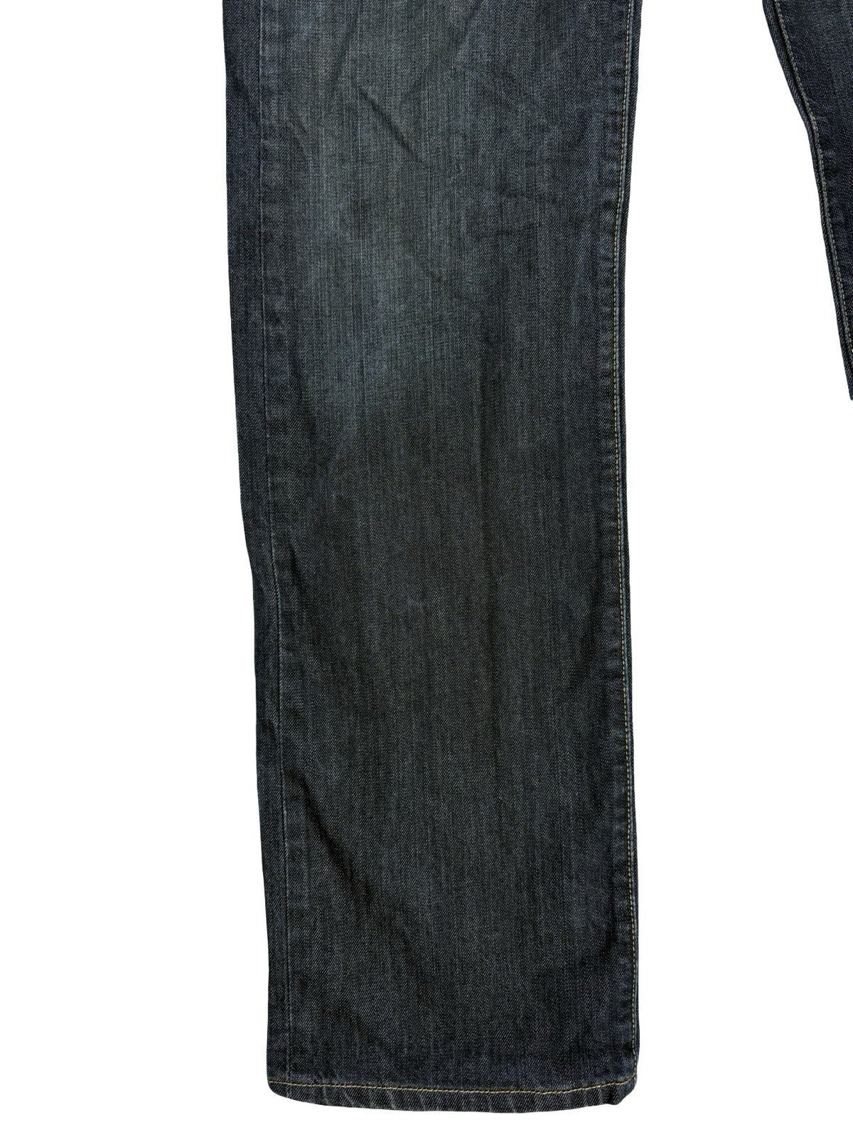 Levi's 501 Dark Blue Straight Leg Denim Jeans 34W 34L