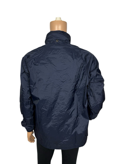 Champion Blue Zip Lined Jacket Large