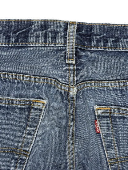 Levi's 501 Blue Straight Leg Denim Jeans 36W 32L
