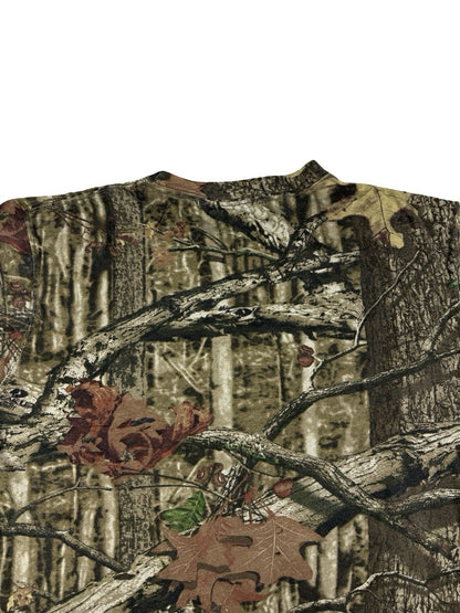 Hunting Zone Green Camo Mossy Oak Infinity Long Sleeve Top XL