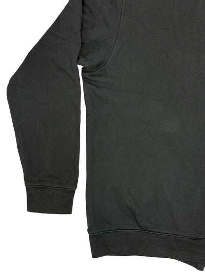 Reebok Black Retro Zip Cotton Fleece Lined Jacket XL