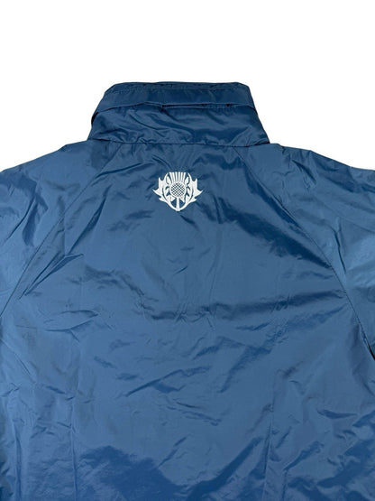 Scotland Rugby Championship 2013 Blue Zip Rain Jacket Medium