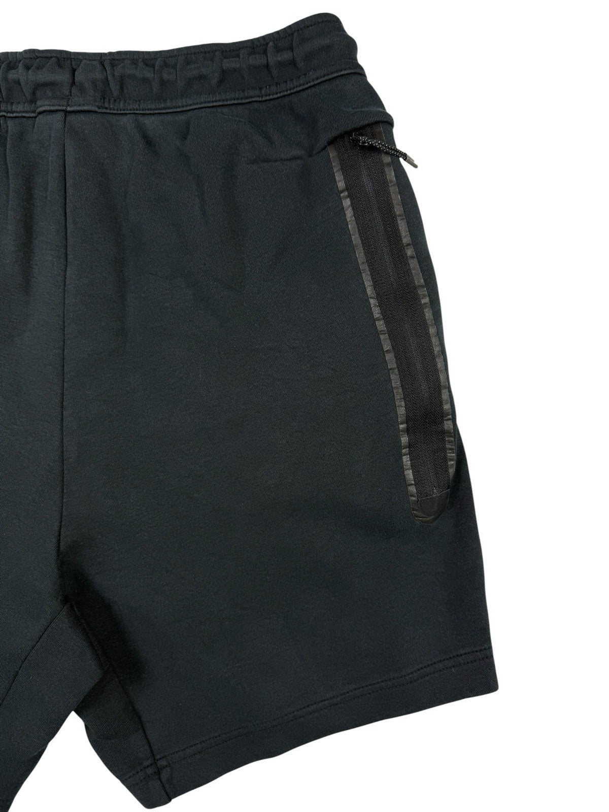 Nike Black Tech Fleece Lounge Sweat Sport Shorts Medium