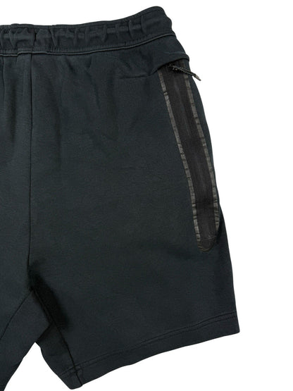 Nike Black Tech Fleece Lounge Sweat Sport Shorts Medium