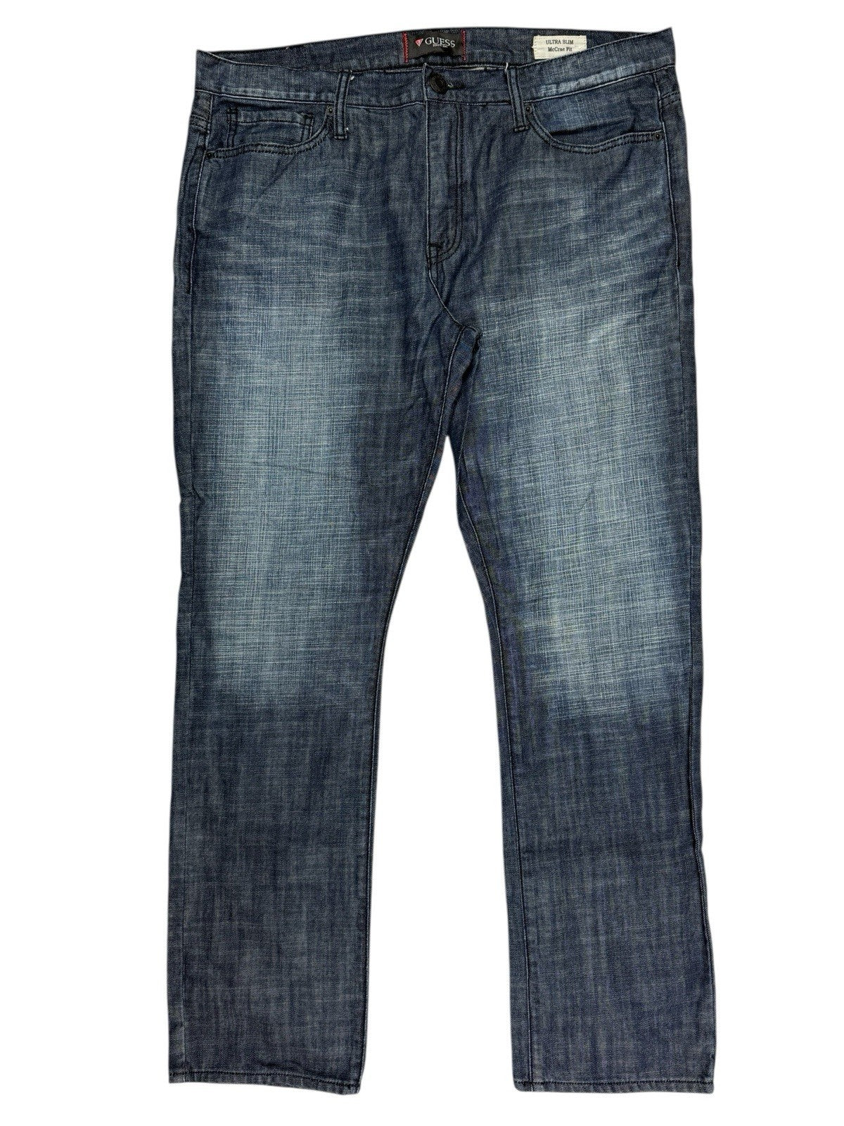 Guess Blue Denim Ultra Slim Jeans 36W 30L