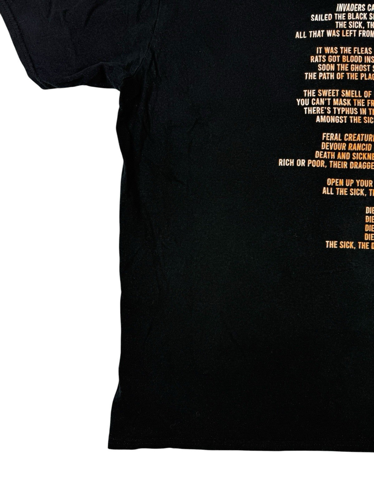 Megadeth Black Sick and Dying Lyrics Top Large