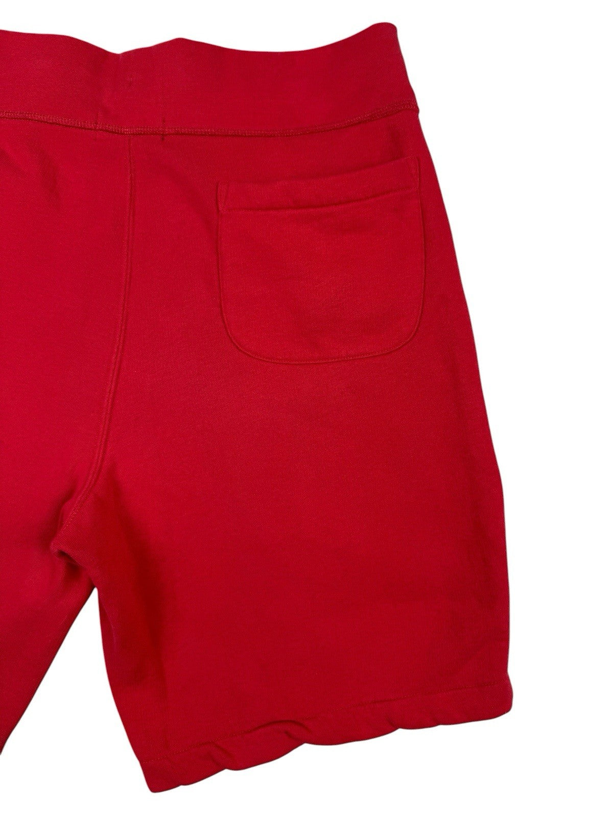 Polo Ralph Lauren Red Cotton Blend Lounge Jogger Sweat Shorts Large
