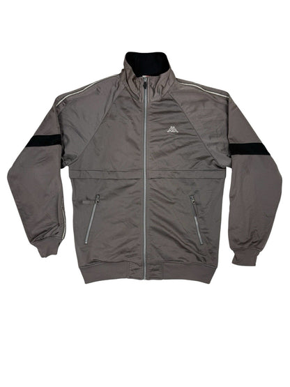 Kappa Retro Grey Zip Track Jacket Medium