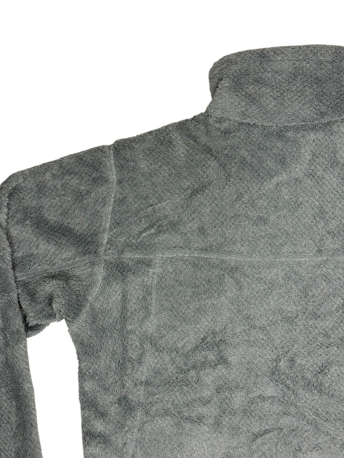 Patagonia Grey Snap Fleece Jumper Medium