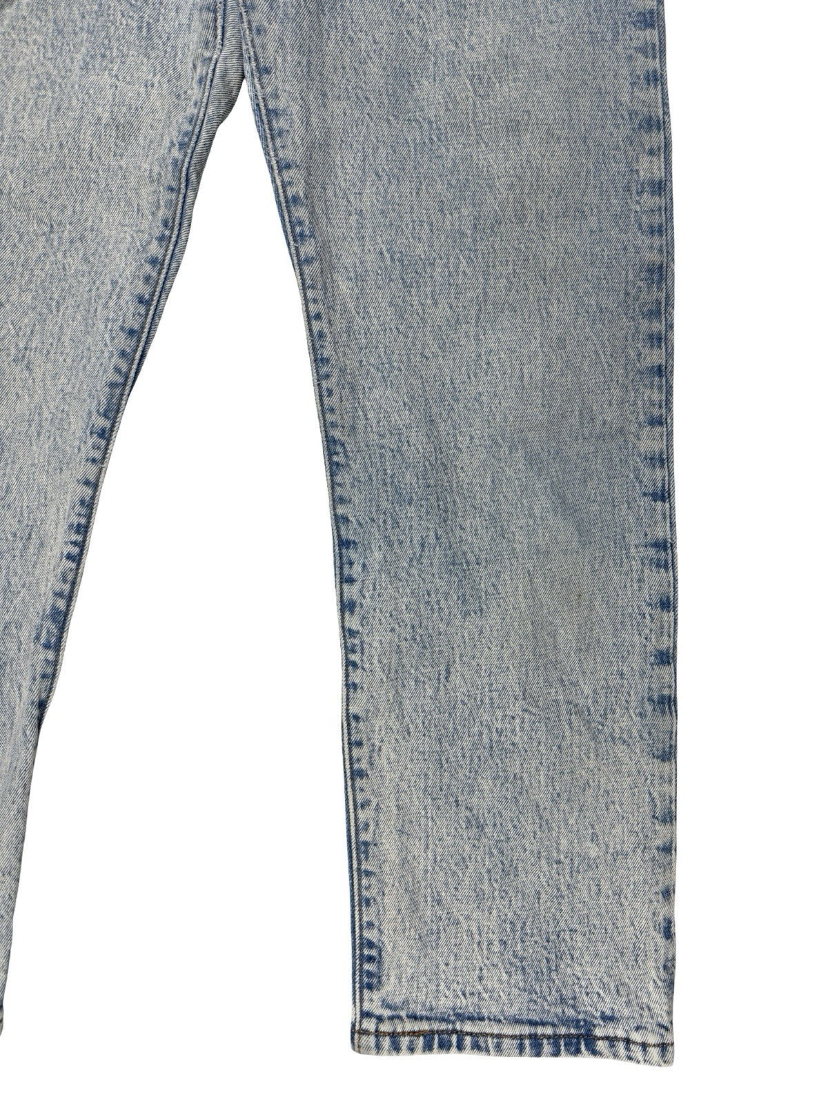 Levi's 501 Blue Denim Jeans Size 27W 26L