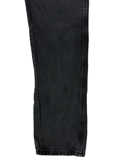 Rustler Faded Black Vintage Straight Leg Denim Jeans 36W 30L
