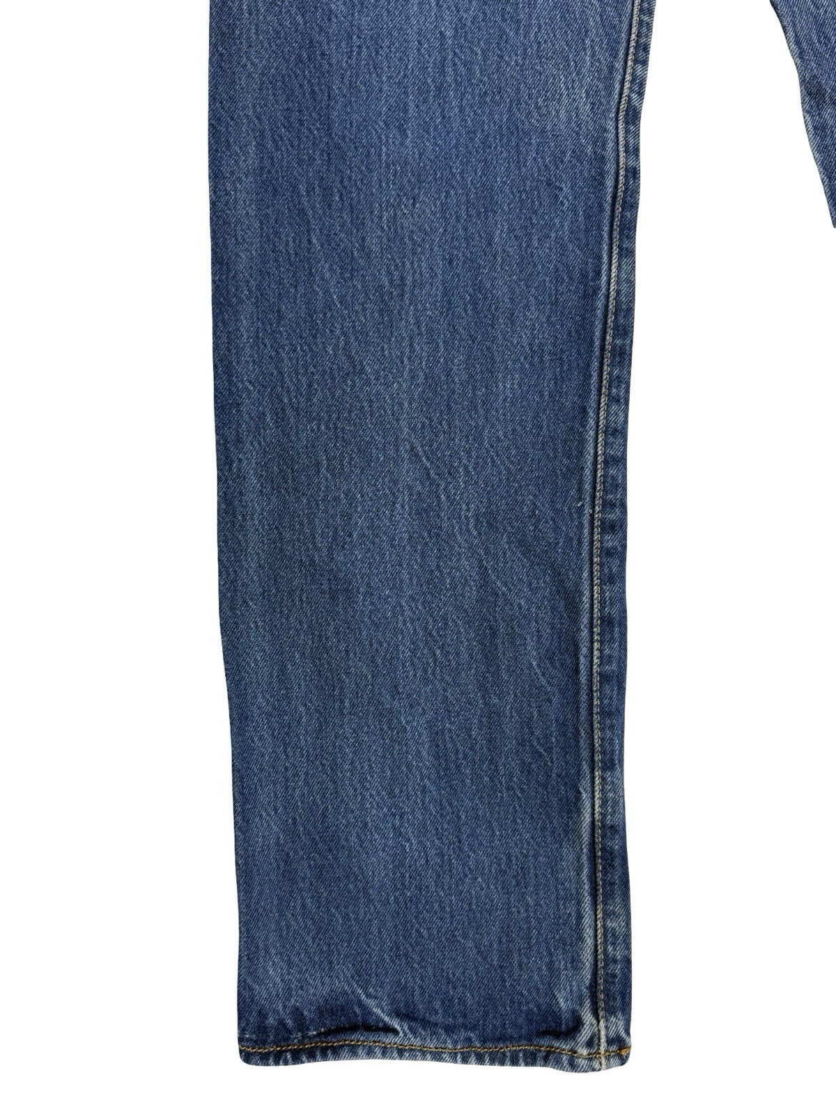 Levi's 501 Blue Denim Straight Leg Jeans Size 29W 30L