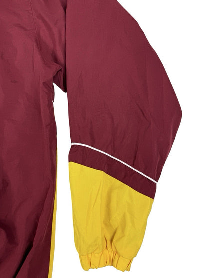 Arizona State University Maroon ASU Sun Devils Pullover Jumper Windbreaker Small