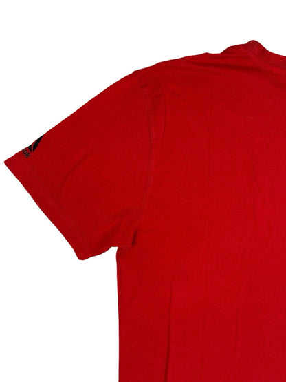 Reebok Red Future Printed Top Small