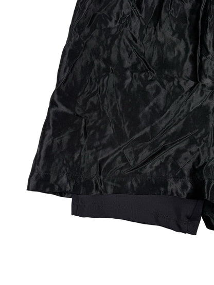 Bershka x NBA LA Clippers Black Sports Shorts XS