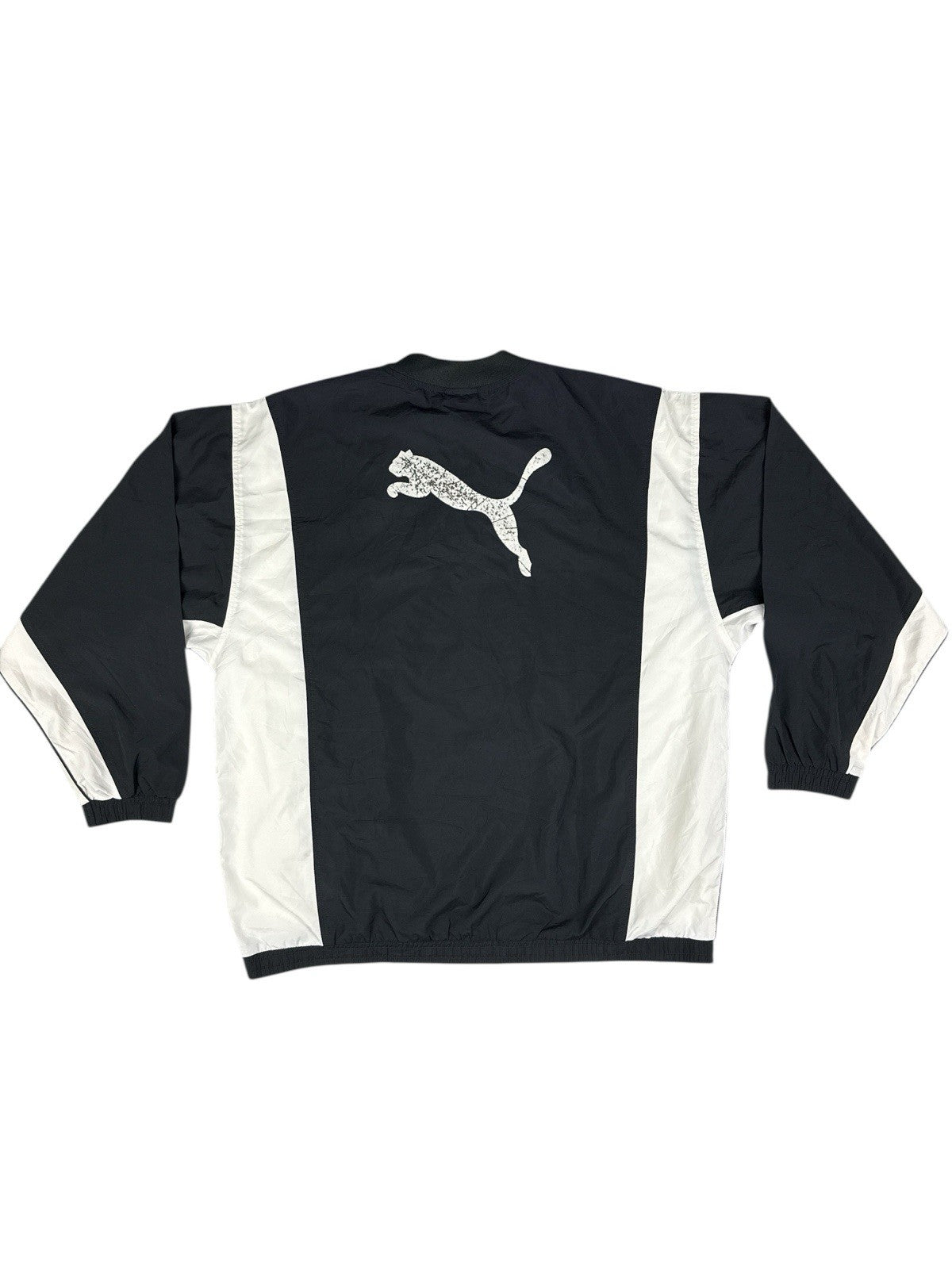 Puma Retro Black Japanese Line Track Top Large