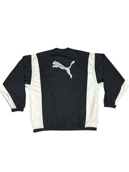 Puma Retro Black Japanese Line Track Top Large