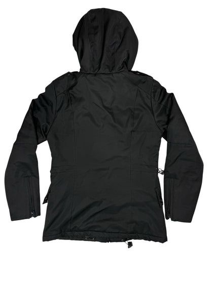 Sergio Tacchini Black Insulated Rain Jacket UK 14 (46)