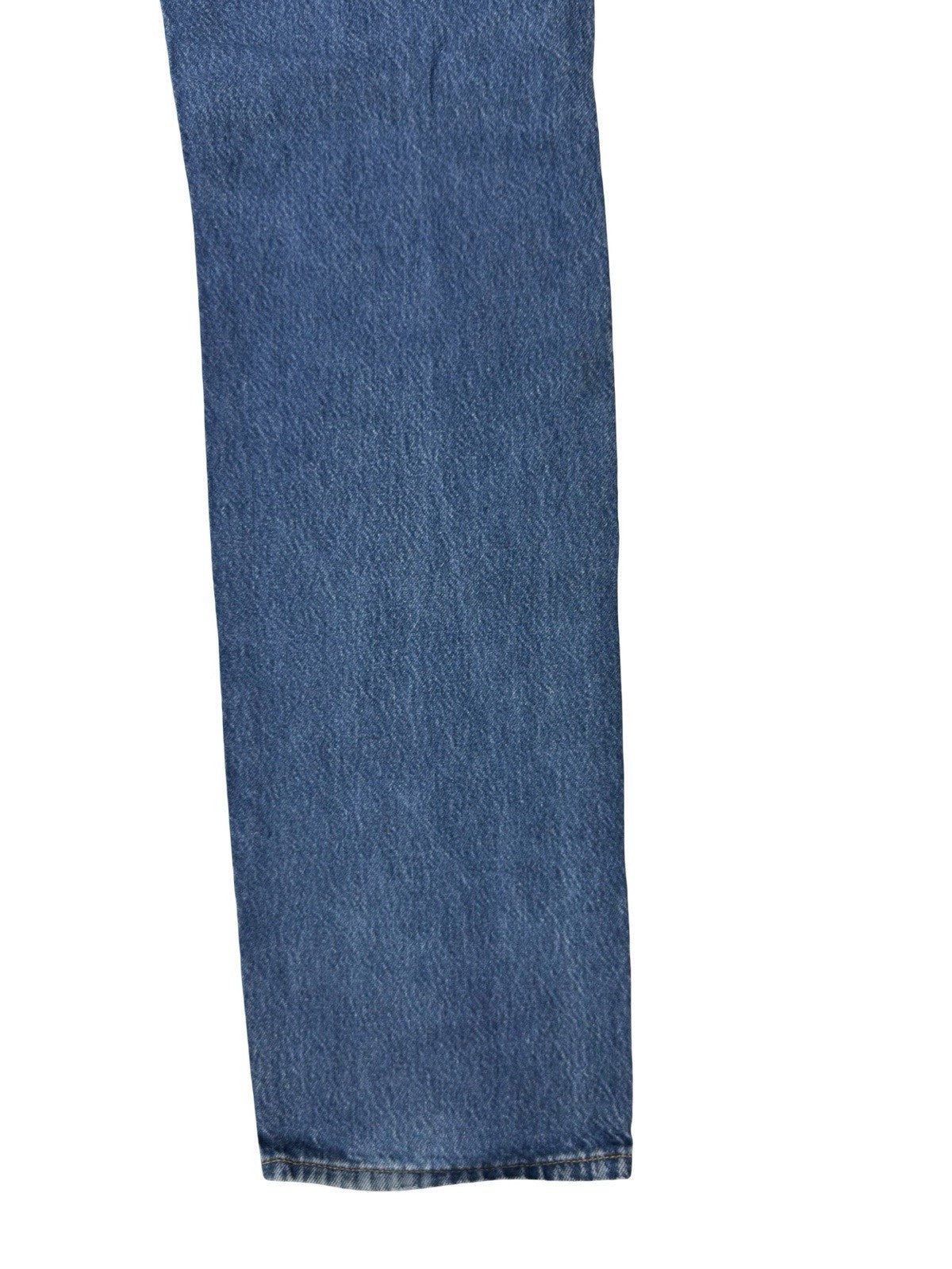 Levi's 501 Retro Blue Straight Leg Denim Jeans 32W 36L Made In USA
