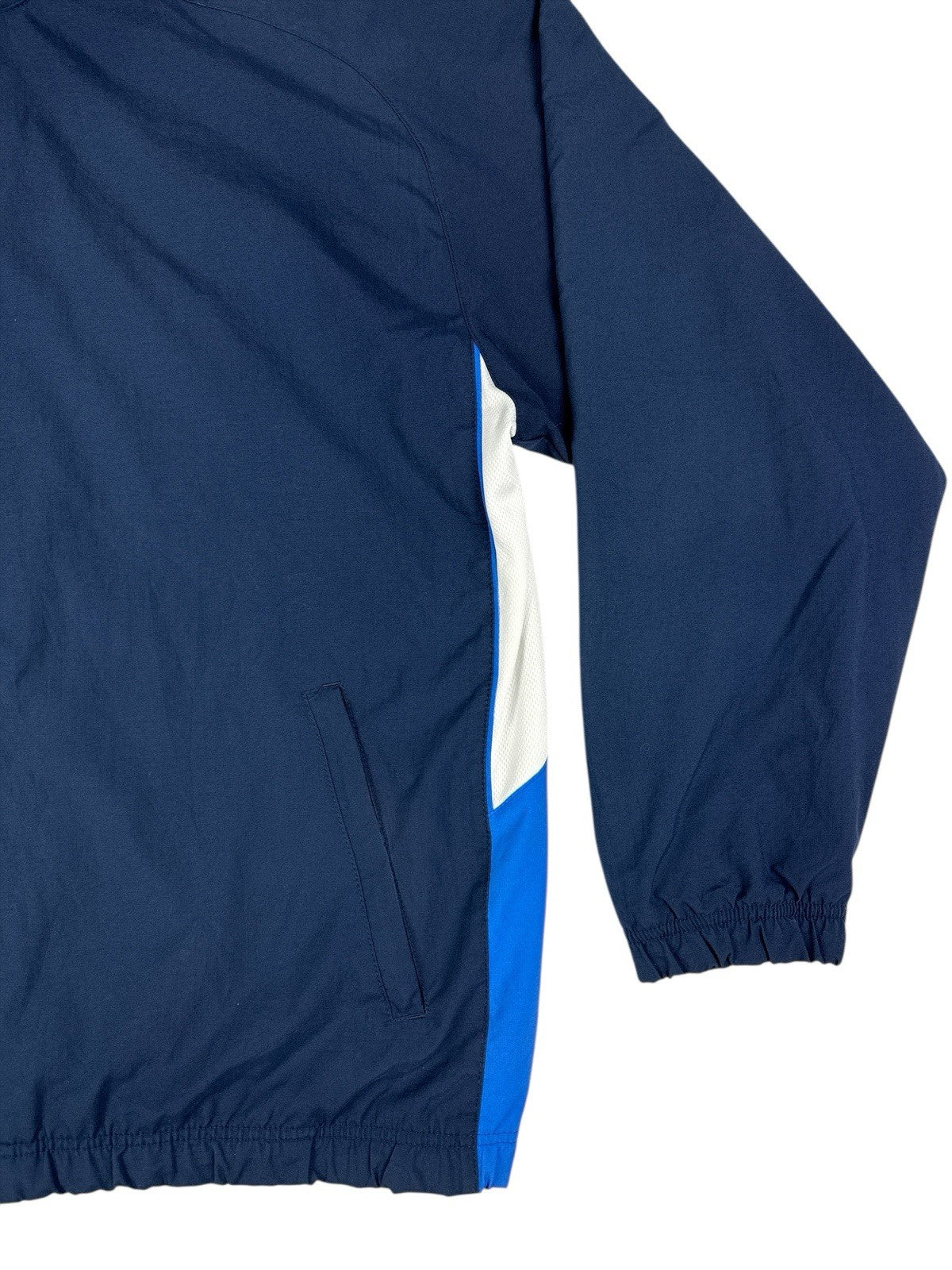 Nike Retro Blue  Colourblock Embroidered Zip Track Jacket XL