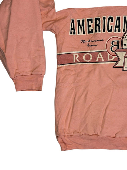 Vintage Peach American Federation Graphic Jumper Large